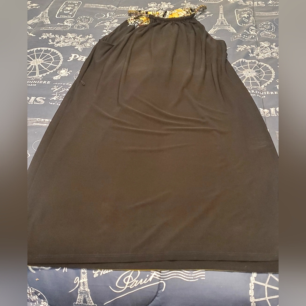 Whbm Reversible Floral Halter Neck Dress - Picture 7 of 11